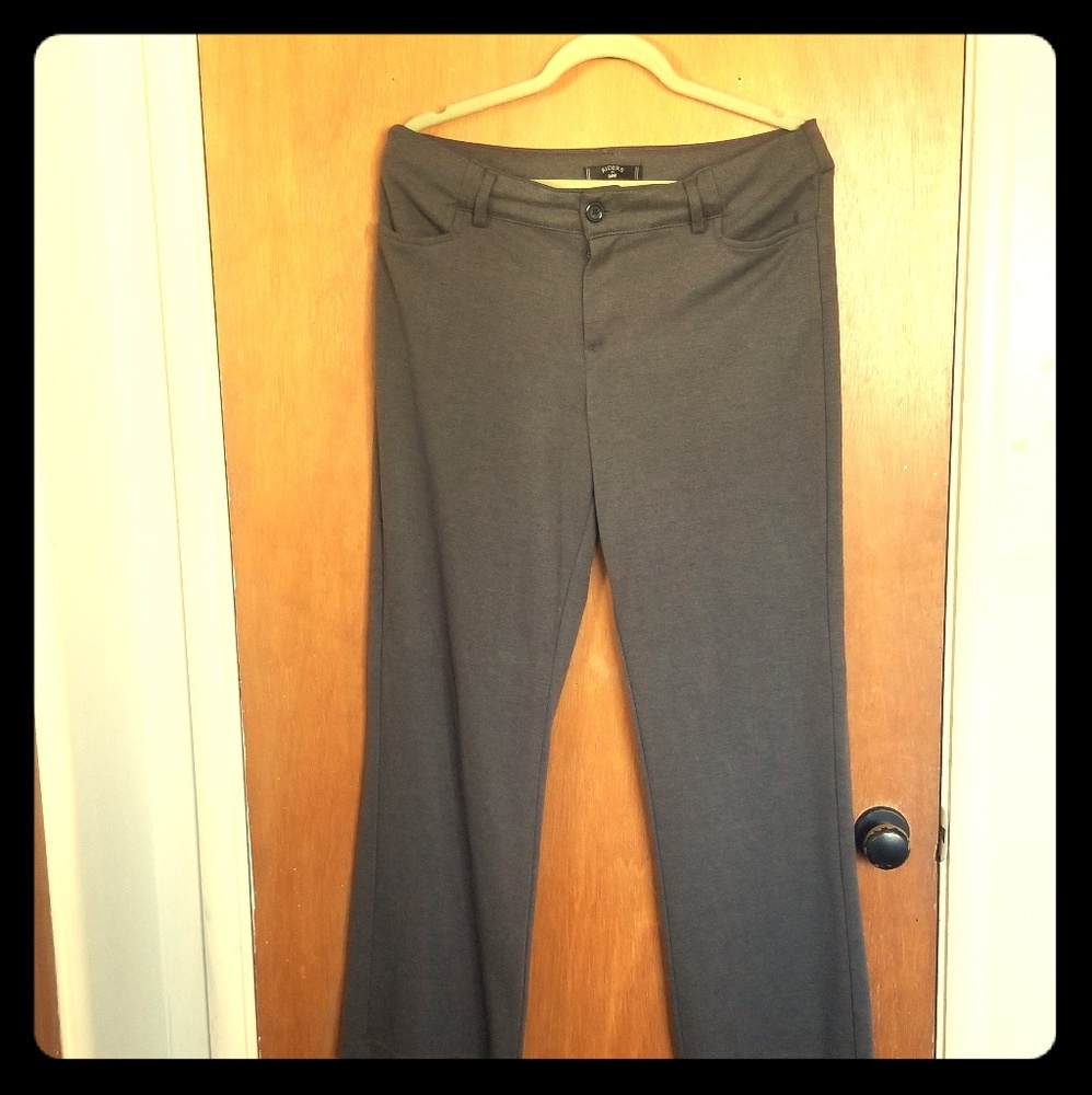 Gray slacks